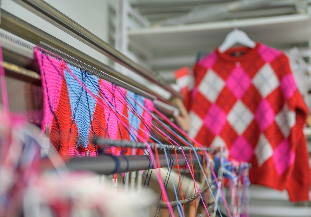 An introduction to intarsia  from Teviot Knitwear Director, Kevin Barrie