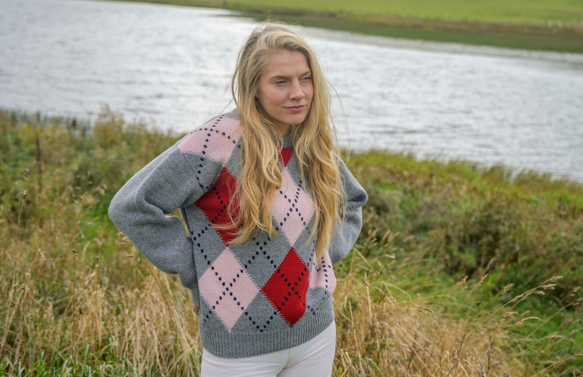 Argyle from Teviot Knitwear