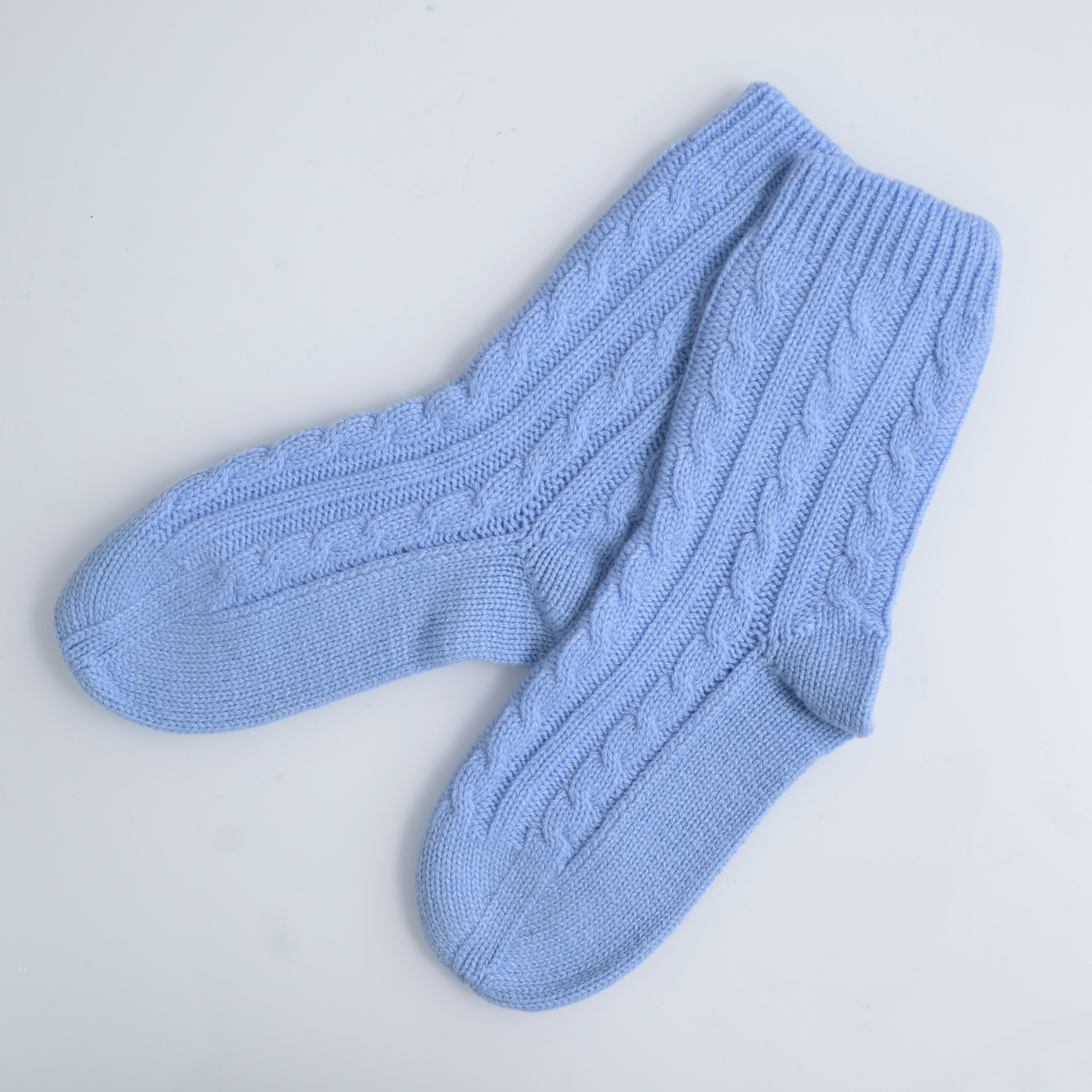 Women's Cashmere Cable Lounge Sock