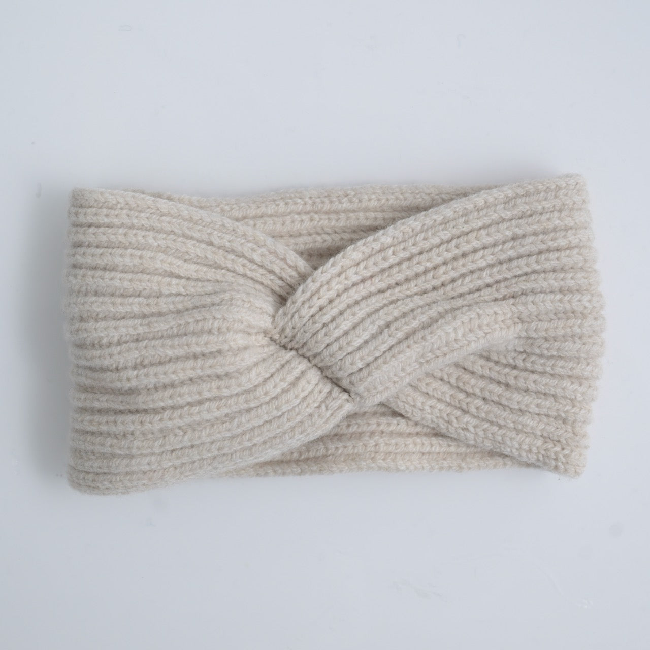 Lambswool Headband in Chunky Fisherman Rib