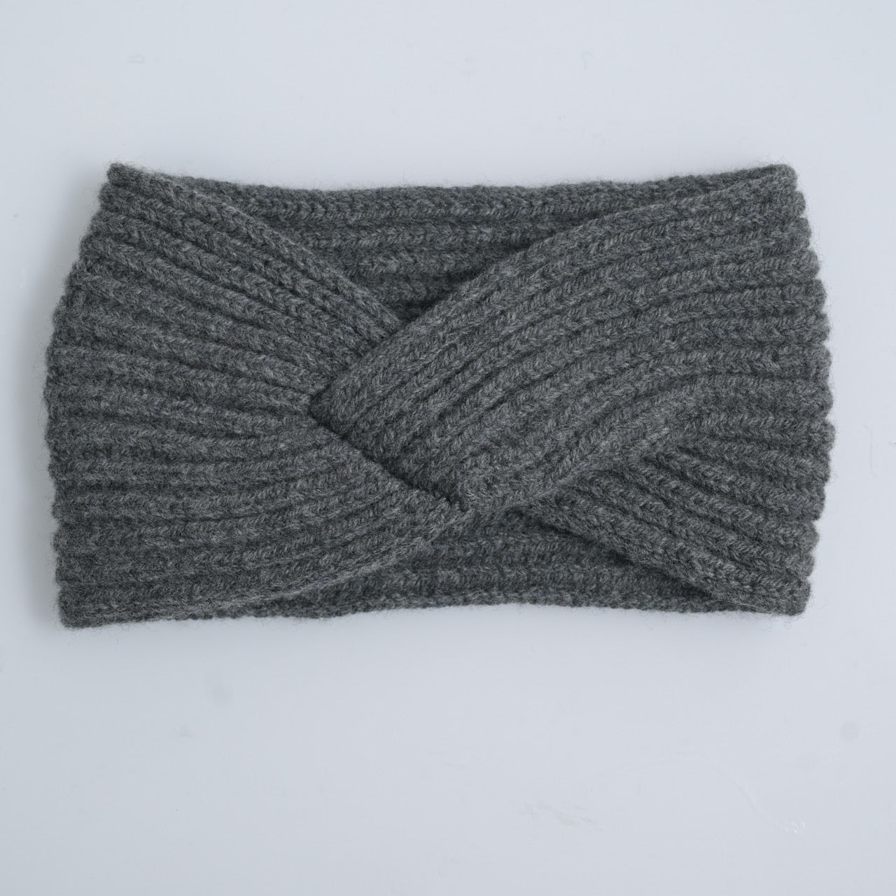 Lambswool Headband in Chunky Fisherman Rib