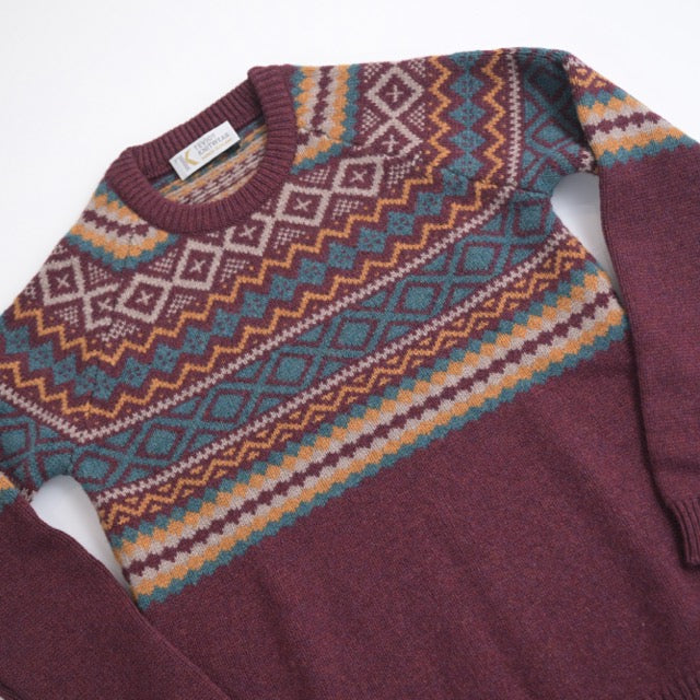 Fair Isle Crew Neck Jumper