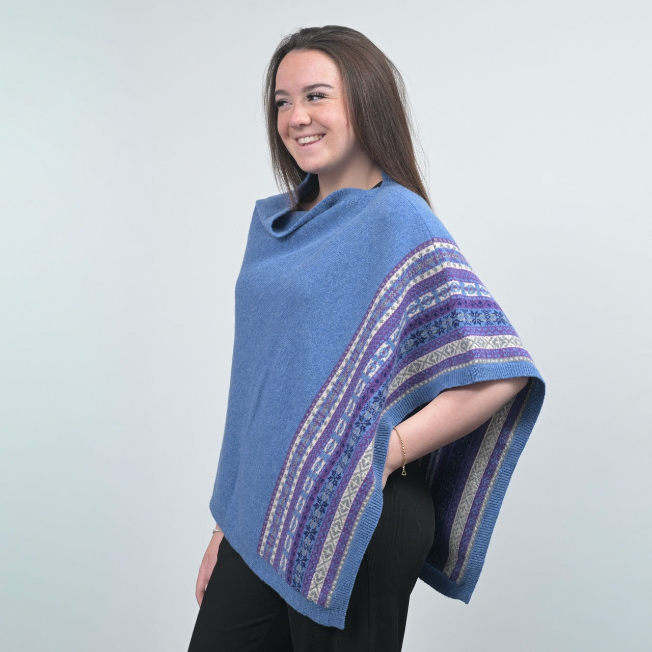 Women’s Fair Isle Poncho