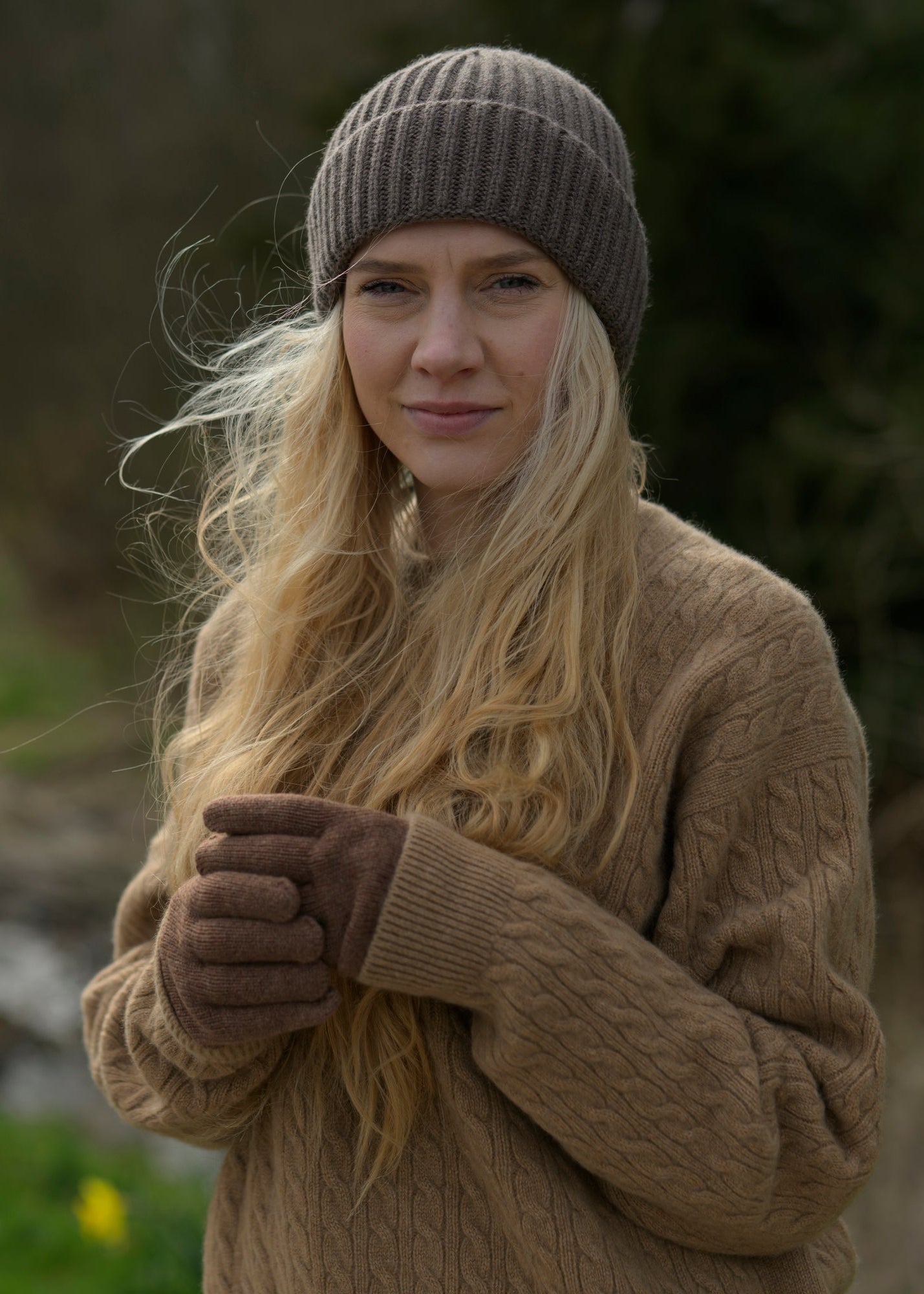 Cashmere beanie