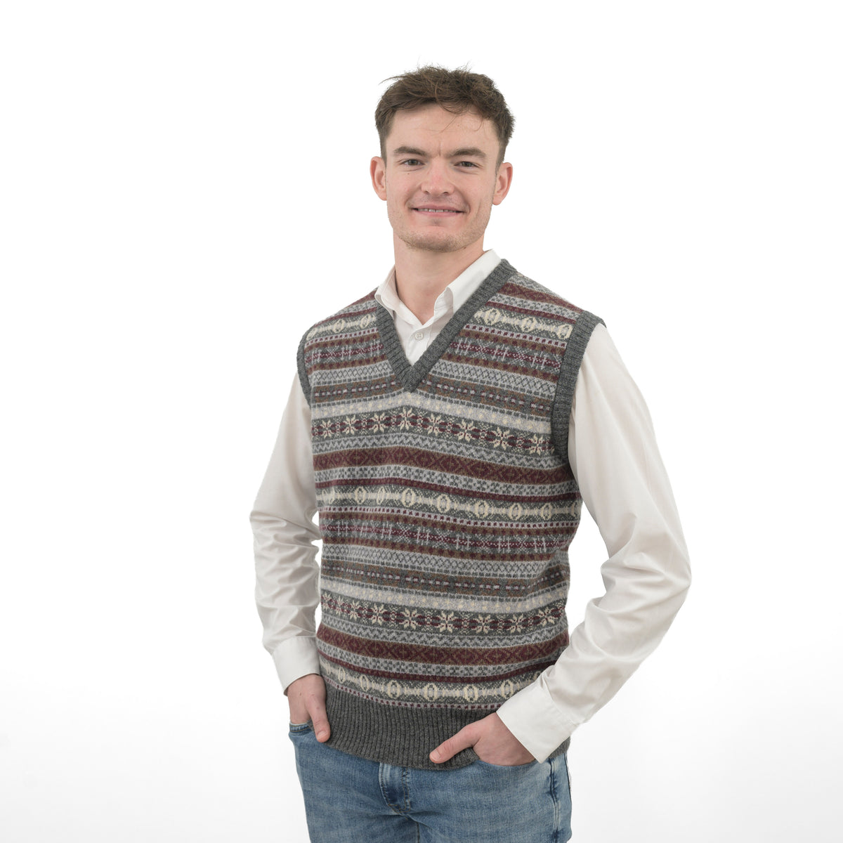 Men’s Fair Isle Tank Top
